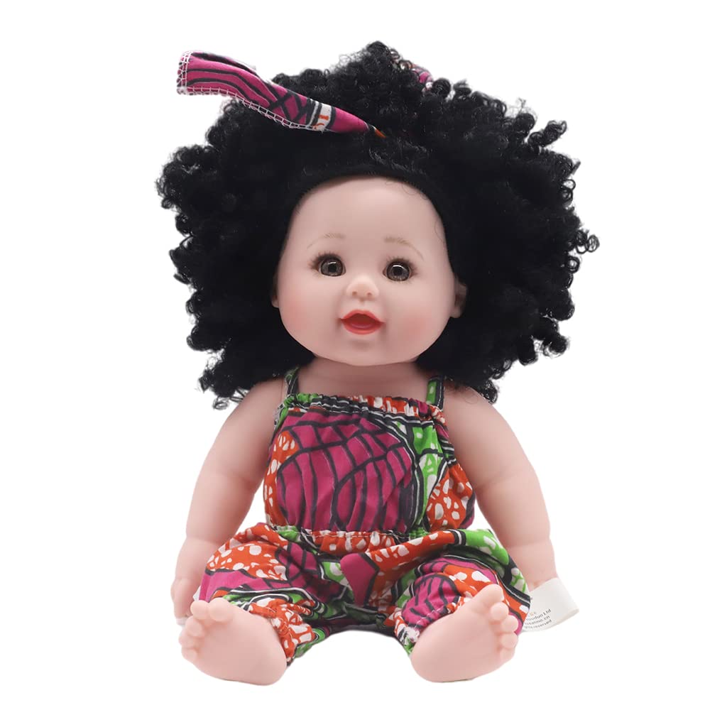 ELEPHANTBOAT Handmade Vinyl Realistic Rotatable Legs Arms with Removable Clothes Set Baby Dolls for Girls Birthday Gifts 30CM ELEPHANTBOAT Handmade Vinyl Realistic Rotatable Legs Arms with Removable Clothes Set Baby Dolls for Girls Birthday Gifts 30CM